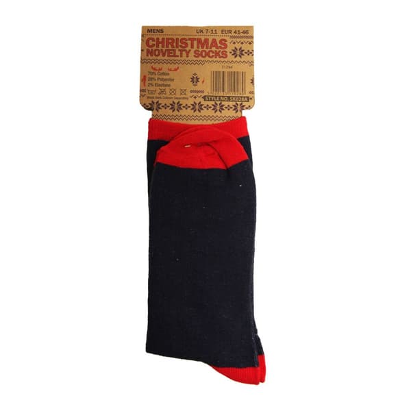RJM Mens Christmas Novelty Socks