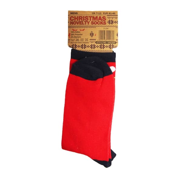 RJM Mens Christmas Novelty Socks