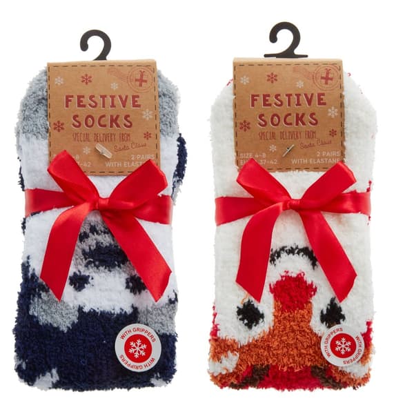 Forever Dreaming Unisex Festliga Strumpor Red UK 4-8
