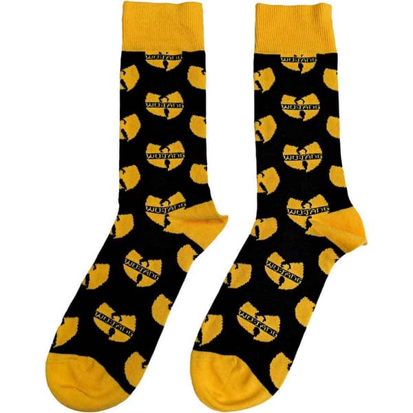 Wu-Tang Clan Unisex Adult Repeat Logo Socks