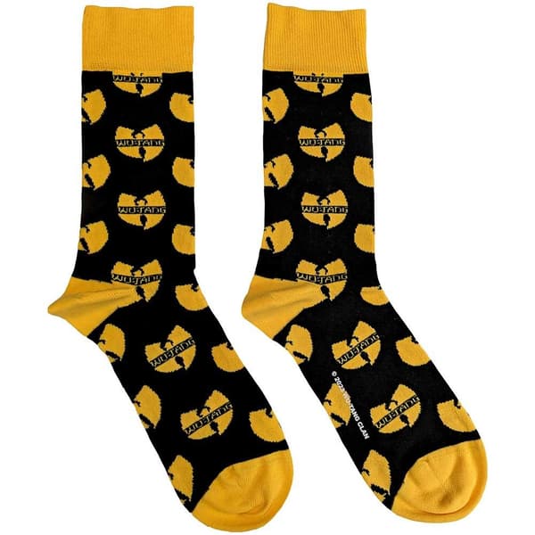 Wu-Tang Clan Unisex Adult Repeat Logo Socks