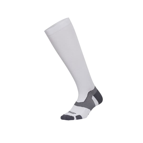 2xu Korkeat Sukat Vector Light Cush Valkoinen EU 42-46 Mies