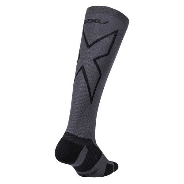 2xu Pitkät Sukat Vectr Light Cushion 30-37 Cm Harmaa EU 35-37 1/2 Mies