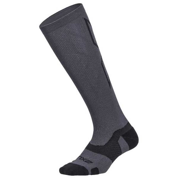 2xu Lange Strømper Vectr Light Cushion 36-40 Cm Grå EU 42-46 Mand