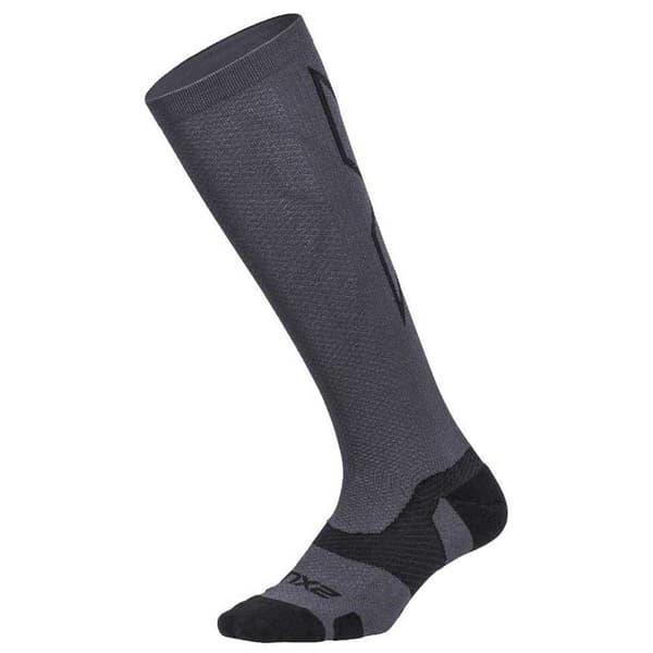 2xu Lange Strømper Vectr Light Cushion 43-50 Cm Grå EU 46 1/2-48 1/2 Mand