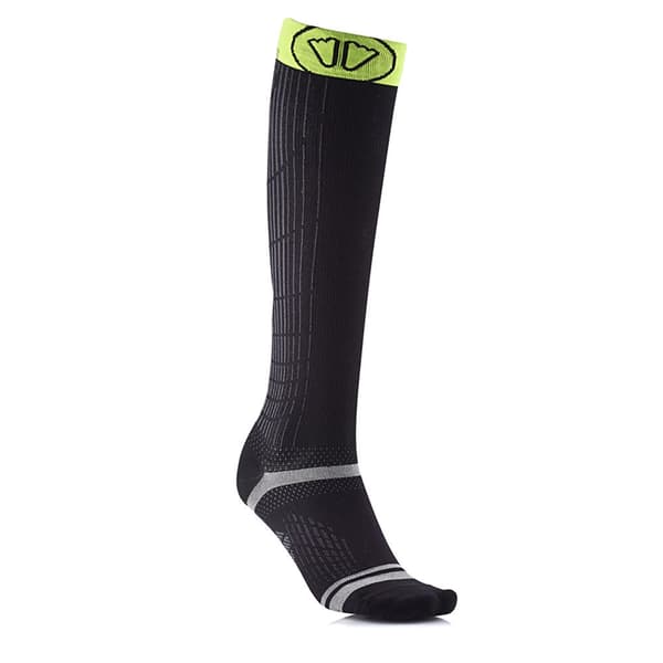 Sidas Kompressionsstrømper Endurance Racing Knee Sort EU 47-49 Kvinde