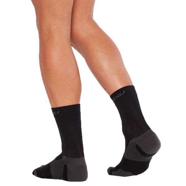 2xu Sokker Vectr L Cush Sort EU 38-41 1/2 Mand