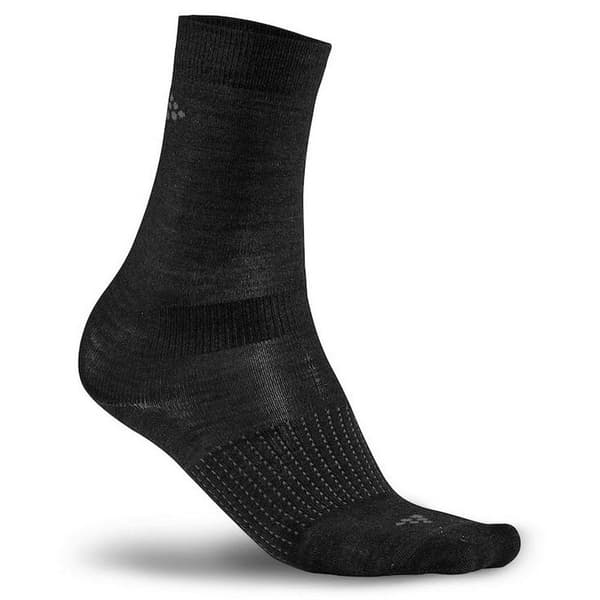 Craft Strumpor Wool Liner 2 Par Svart EU 46-48 Man