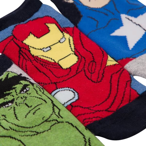 Marvel Avengers Boys Characters Socks (Pack of 6)