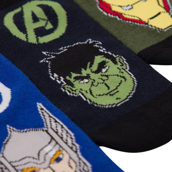 Marvel Avengers Boys Characters Socks (Pack of 6)