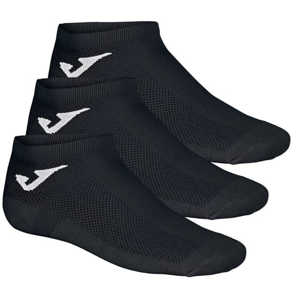 Joma Invisible 3PPK Socks 400781-100, Unisex, Sokker, Sort