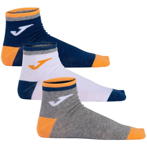Joma Twin 3PPK Socks 400976-000, Unisex, Strumpor, Grå Grey 39-42