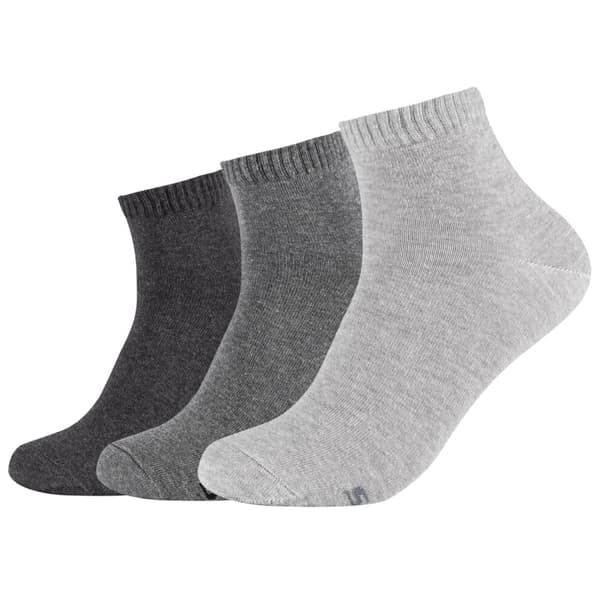 Skechers 3PPK Basic Quarter Socks SK42004-9300, Mand, Sokker, Grå Grey 39-42