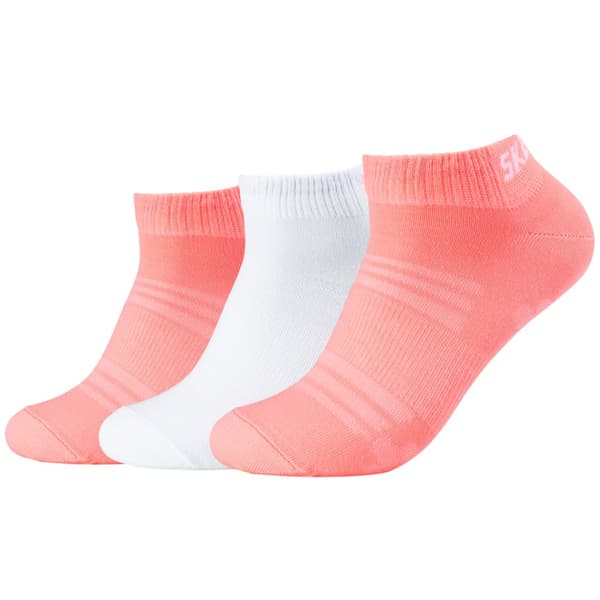 Skechers 3PPK Mesh Ventilation Socks SK43022-0410, Unisex, Strumpor, Rosa Pink 43-46