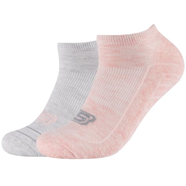 Skechers 2PPK Basic Cushioned Sneaker Socks SK43024-4281, Unisex, Sokker, Grå
