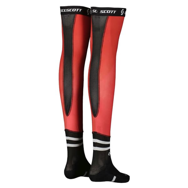 Scott Långstrumpor Knee Brace Röd EU 36-38 Man