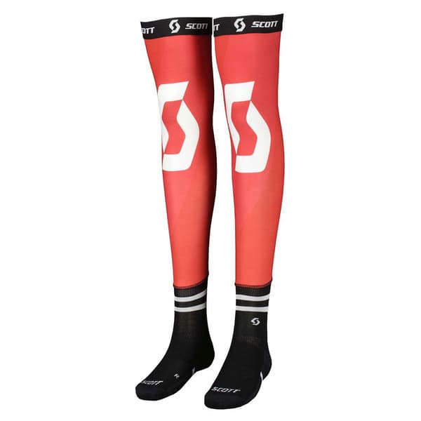 Scott Långstrumpor Knee Brace Röd EU 36-38 Man
