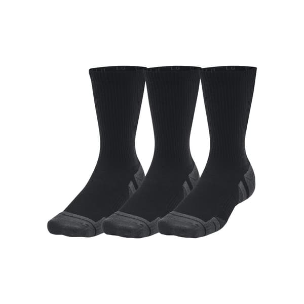 Under Armour Unisex Performance Tech Crew-strumpor för vuxna (3-pack)