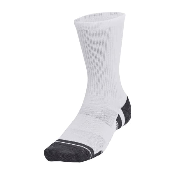 Under Armour Unisex Performance Tech Crew-strumpor för vuxna (3-pack)