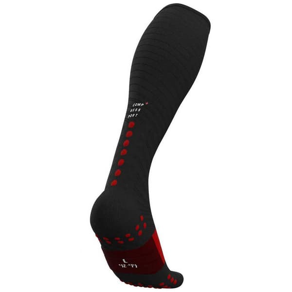 Compressport Sokker Recovery Sort EU 42-44 Mand