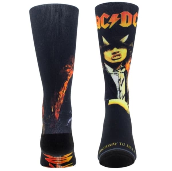 AC/DC Highway To Hell Socks (One Size) - Dye Sublimation