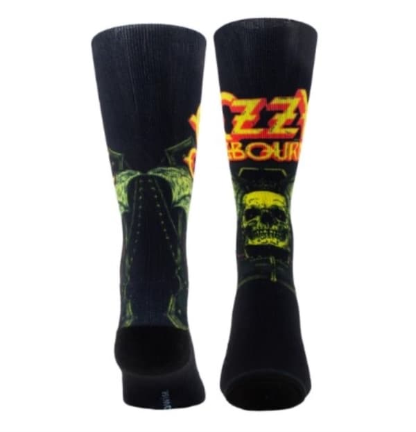 Ozzy Osbourne Skull Socks (One Size) - Dye Sublimation