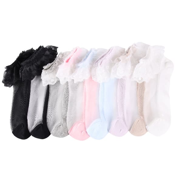 INF Dam vår/sommar Crystal Silk Strumpor 5-par