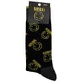 Miniatyrbild 2 av 2: Nirvana Grunge Smile Stripes Ankle Socks UK Size 7-11