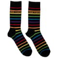 Miniatyrbild 1 av 2: Pink Floyd Prism Stripes Band Logo Ankle Socks UK Size 7-11