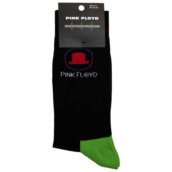 Pink Floyd Bowler Hat Band Logo Ankle Socks UK Size 7-11