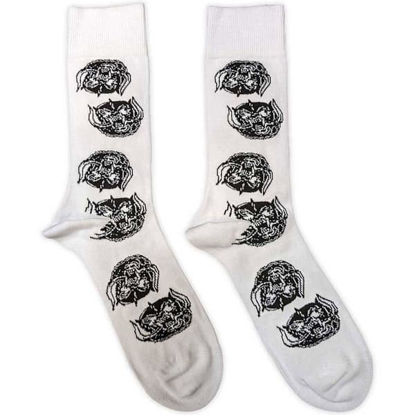 Motorhead Warpig Repeat Band Logo Ankle Socks S