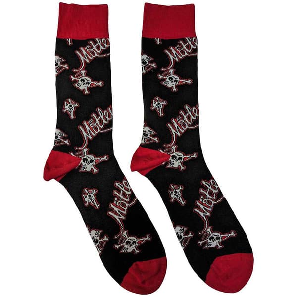 Motley Crue Dr Feelgood Repeat Ankle Socks S
