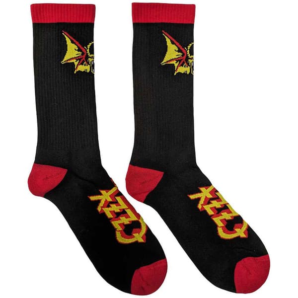 Ozzy Osbourne Bat Logo Ankle Socks S