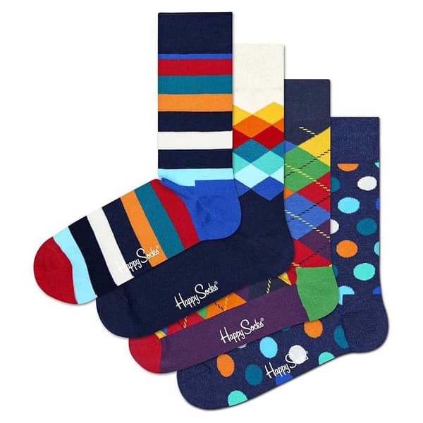 Happy Socks Multi-color Gift Set Half Långa Strumpor 4 Par Flerfärgad EU 36-40 Man