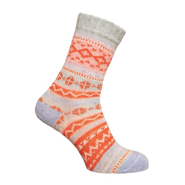 Simply Essentials Womens/Ladies Alpaca Wool Blend Nordic Socks (Pack Of 3)