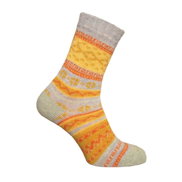 Simply Essentials Womens/Ladies Alpaca Wool Blend Nordic Socks (Pack Of 3)