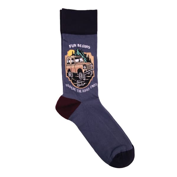 Simply Essentials Boys Toys Mens Safari Truck Socks