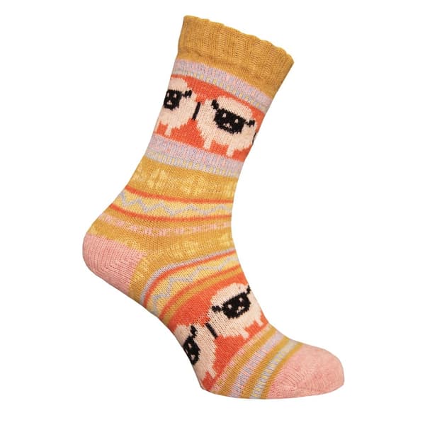 Simply Essentials Womens/Ladies Alpaca Wool Blend Sheep Socks (Pack Of 3)
