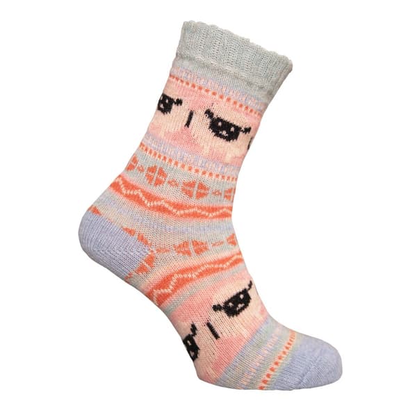 Simply Essentials Womens/Ladies Alpaca Wool Blend Sheep Socks (Pack Of 3)