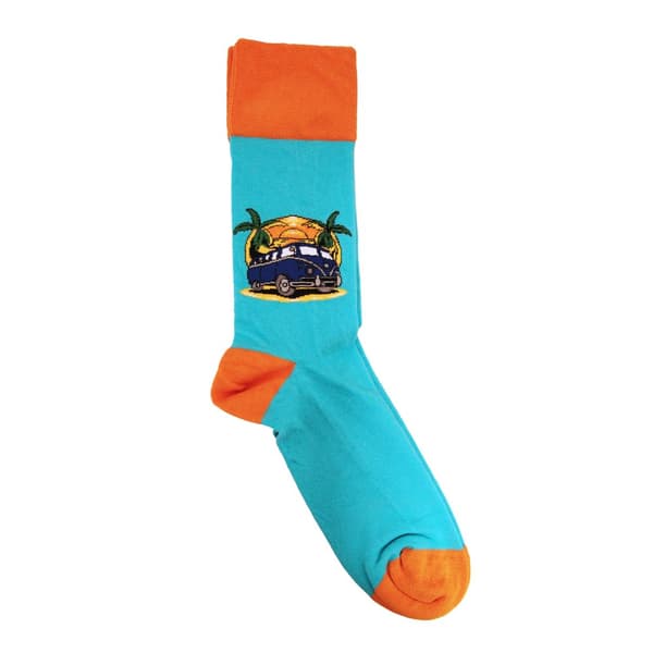 Simply Essentials Boys Toys Mens Campervan Socks