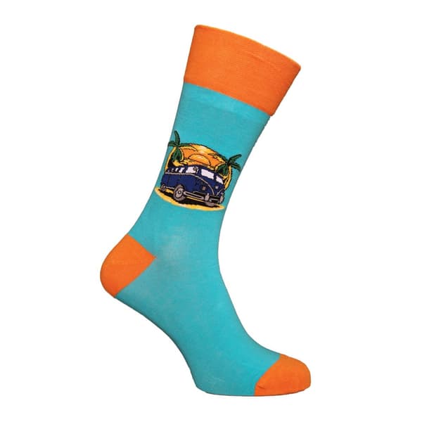 Simply Essentials Boys Toys Mens Campervan Socks