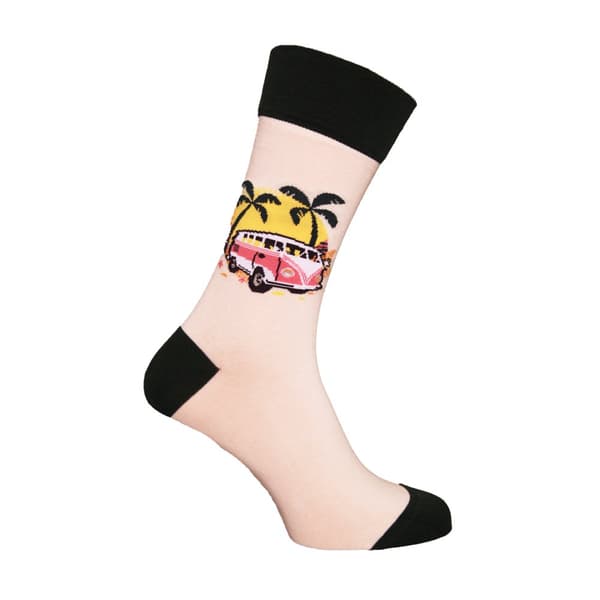 Simply Essentials Boys Toys Mens Campervan Socks