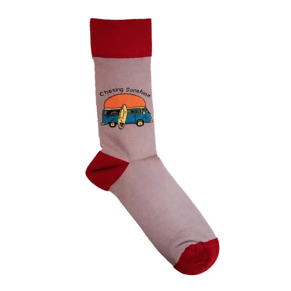 Simply Essentials Boys Toys Mens Campervan Socks