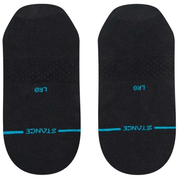 Stance Icon Usynlige Strømper 3 Par Sort EU 43-46 Mand
