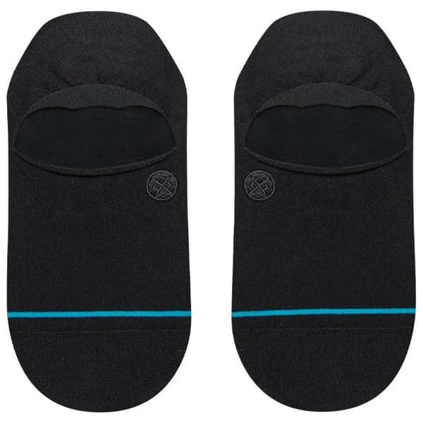 Stance Icon Usynlige Strømper 3 Par Sort EU 43-46 Mand