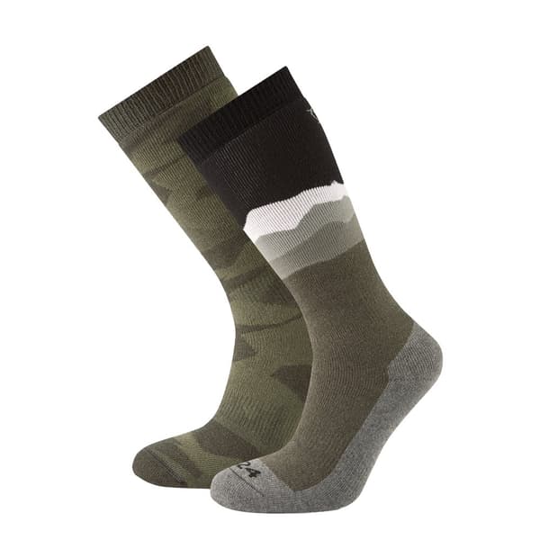 TOG24 Mens Aleko Logo Ski Socks (Pack of 2)