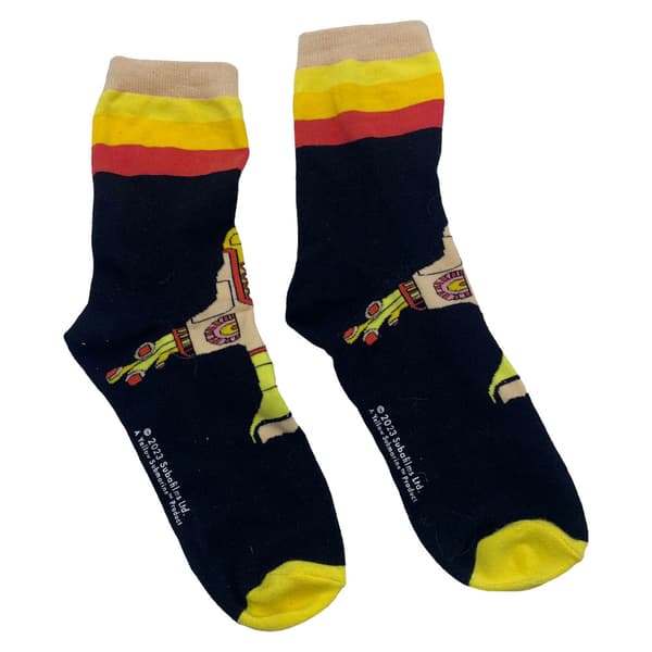 The Beatles Yellow Submarine Ankle Socks UK Size 5-11