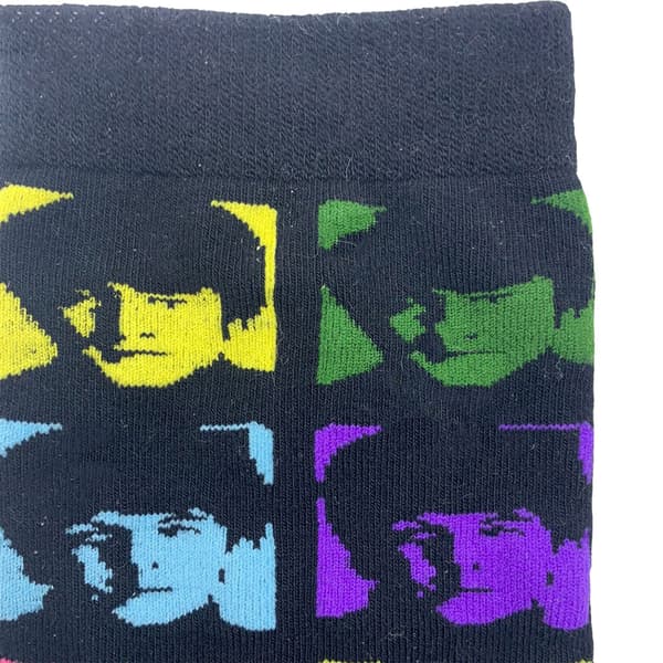 The Beatles Neon Faces Ankle Socks UK Size 5-11