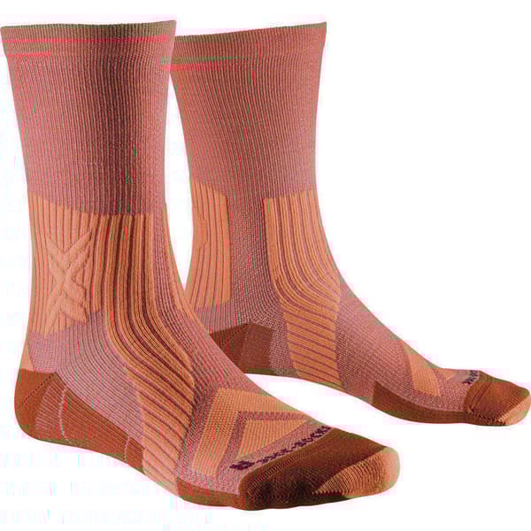 X-socks Bike Expert Merino Crew-strumpor Orange EU 42-44 Man