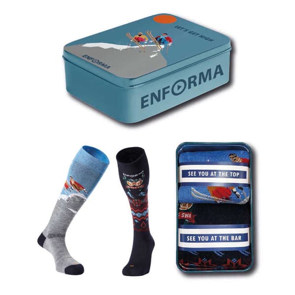 Enforma Socks Ski Box Pitkät Sukat Monivärinen EU 36-38 Mies